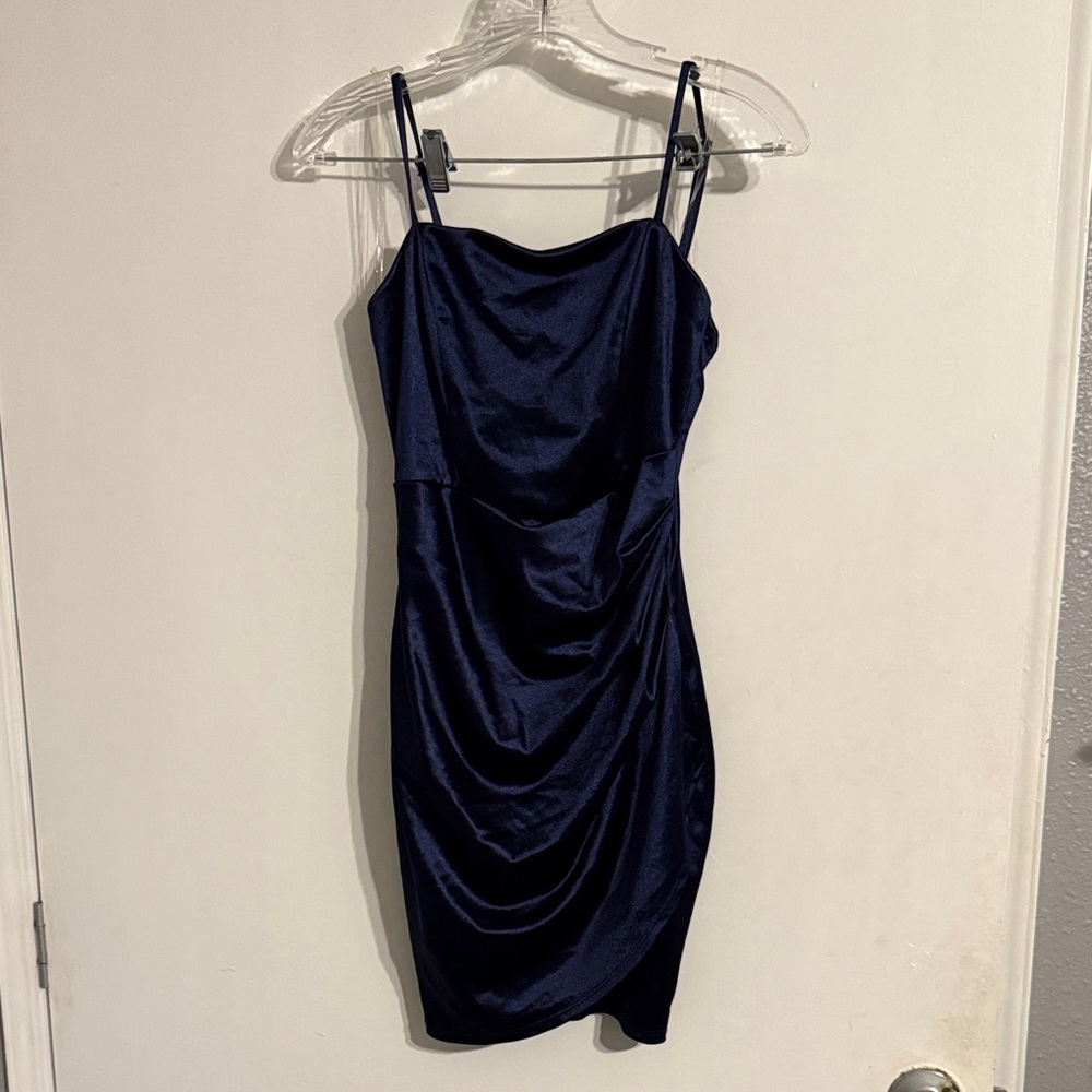 Emerald Sundae Midnight Blue Mini Dress